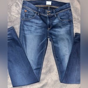 HUDSON COLLIN MID-RISE SKINNY WOMENS PANT